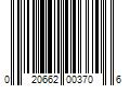 Barcode Image for UPC code 020662003706