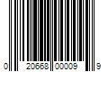 Barcode Image for UPC code 020668000099