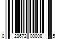 Barcode Image for UPC code 020672000085