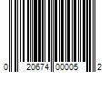 Barcode Image for UPC code 020674000052