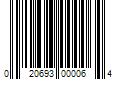 Barcode Image for UPC code 020693000064