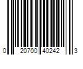 Barcode Image for UPC code 020700402423