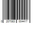 Barcode Image for UPC code 0207083004417