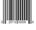 Barcode Image for UPC code 020712000099