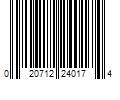 Barcode Image for UPC code 020712240174