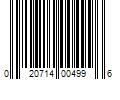 Barcode Image for UPC code 020714004996