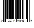 Barcode Image for UPC code 020714015459