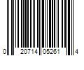 Barcode Image for UPC code 020714052614