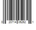 Barcode Image for UPC code 020714052621