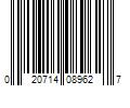 Barcode Image for UPC code 020714089627