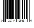 Barcode Image for UPC code 020714125356