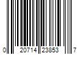 Barcode Image for UPC code 020714238537