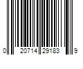 Barcode Image for UPC code 020714291839