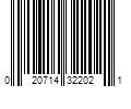 Barcode Image for UPC code 020714322021