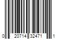 Barcode Image for UPC code 020714324711