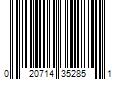 Barcode Image for UPC code 020714352851