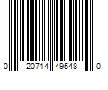 Barcode Image for UPC code 020714495480