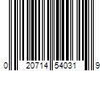 Barcode Image for UPC code 020714540319