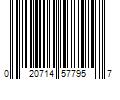 Barcode Image for UPC code 020714577957