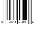 Barcode Image for UPC code 020714584436