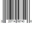 Barcode Image for UPC code 020714587406