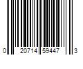 Barcode Image for UPC code 020714594473