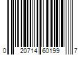 Barcode Image for UPC code 020714601997