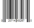 Barcode Image for UPC code 020714632670