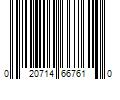 Barcode Image for UPC code 020714667610