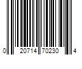 Barcode Image for UPC code 020714702304