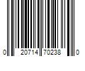 Barcode Image for UPC code 020714702380