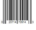 Barcode Image for UPC code 020714709143