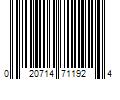 Barcode Image for UPC code 020714711924