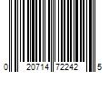 Barcode Image for UPC code 020714722425