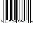 Barcode Image for UPC code 020714739454