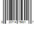 Barcode Image for UPC code 020714756017