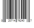 Barcode Image for UPC code 020714762407