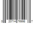 Barcode Image for UPC code 020714769987