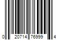 Barcode Image for UPC code 020714769994