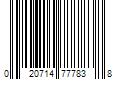 Barcode Image for UPC code 020714777838