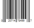 Barcode Image for UPC code 020714784997