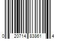 Barcode Image for UPC code 020714838614