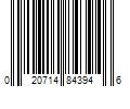 Barcode Image for UPC code 020714843946