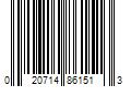 Barcode Image for UPC code 020714861513