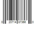 Barcode Image for UPC code 020714873660