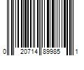 Barcode Image for UPC code 020714899851