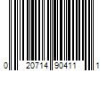 Barcode Image for UPC code 020714904111