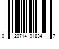 Barcode Image for UPC code 020714918347