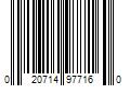 Barcode Image for UPC code 020714977160