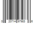 Barcode Image for UPC code 020714979836